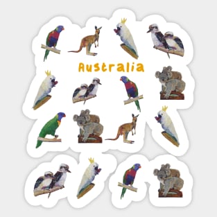 Australian Animals collection Sticker